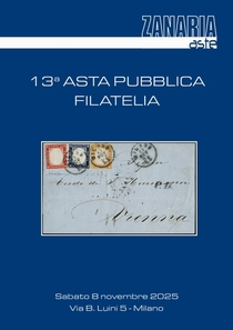 13a Asta Pubblica Filatelia - 8 novembre 2025