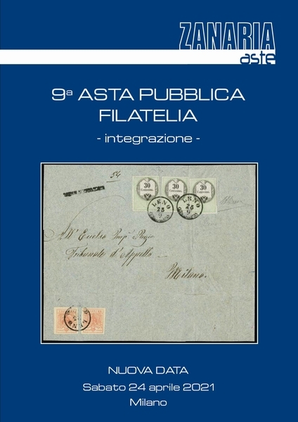 9 Asta Filatelica - 24 aprile 2021 / Asta 9