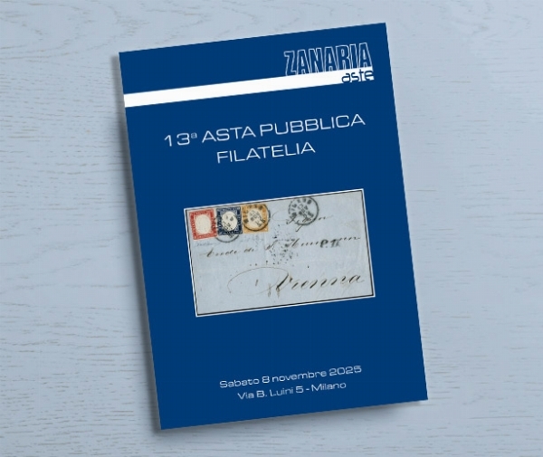 13a Asta Pubblica Filatelia - 8 novembre 2025 / Asta 13